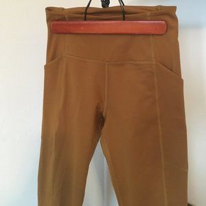 Girlfriend Collective Pocket Legging, Saddle 28.5"